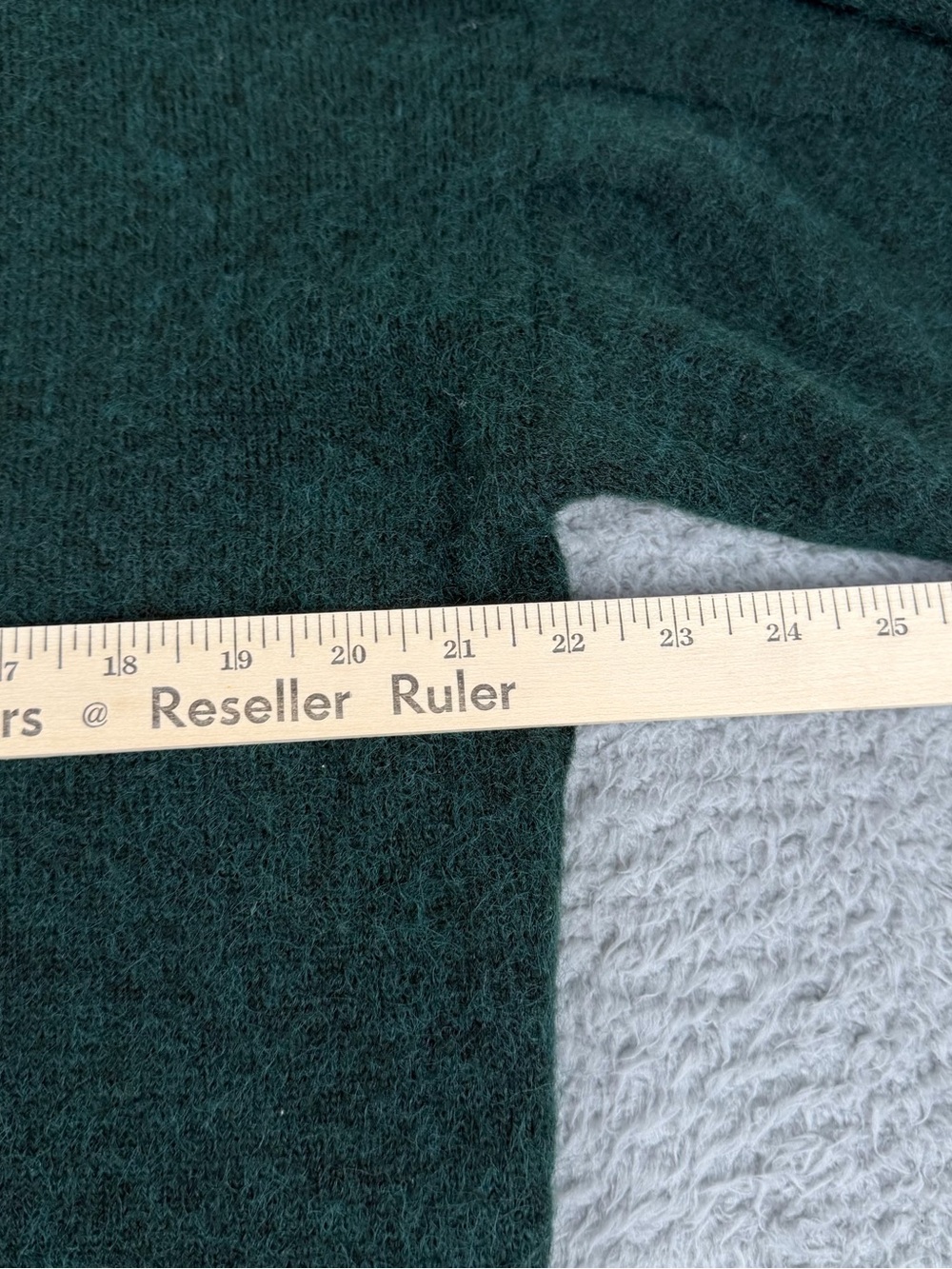 Madewell Vinson Shawl Collar Sweater Womens Large Green Cozy Pullover Preppy - Picture 6 of 10
